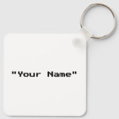 Minecraft Chimken (Personalized) キーホルダー (裏面)