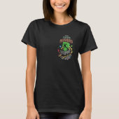 Minecraft Creeper Minecart Explosion Tシャツ (正面)