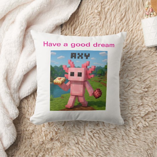 minecraft pillow axy クッション (ブランケット)