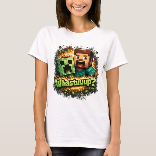 Minecraft Tシャツ (正面)