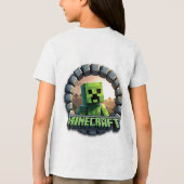 Minecraft Tシャツ (裏面)