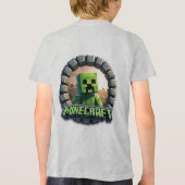 Minecraft Tシャツ (裏面)
