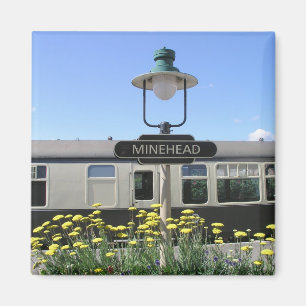 Mineheadの場所、サマセット州 マグネット