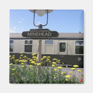 Mineheadの場所、サマセット州 マグネット