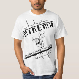 Minema 8mm & Super8 フィルムクラブ Tシャツ