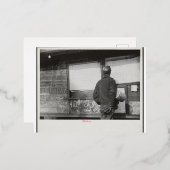 Minerヴィンテージ写真 箔シーズンポストカード (正面/裏面)