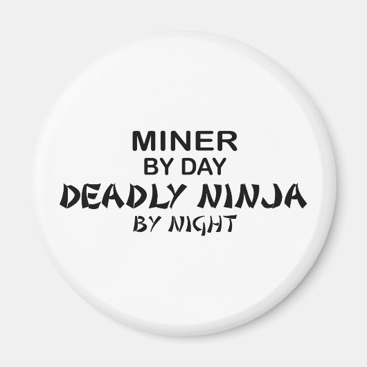 Miner Deadal忍者(Night) マグネット (正面)