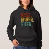 Miner Ever 最高の Data Mining Engineer Miner パーカ (正面)