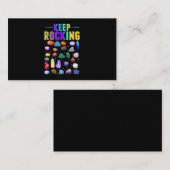 Mineral Rock Collecting Geologist Geology 名刺 (正面/裏面)