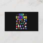 Mineral Rock Collecting Geologist Geology 名刺 (正面)