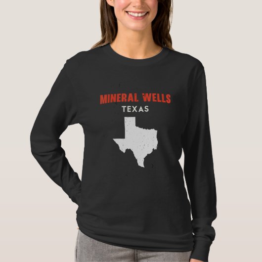 Mineral Wells Texas USA State America Travel Texas Tシャツ (正面)