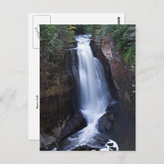 Miners滝 ポストカード (正面/裏面)