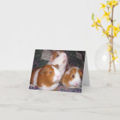 Minervaおよび友人Notecard カード (黄色い花)