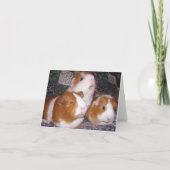 Minervaおよび友人Notecard カード (正面)