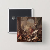 Minervaの保護を受けてPerseus、 缶バッジ (正面&裏面)