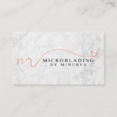 Minerva著Microblading 名刺 (正面)