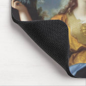 Minerva 1730年として女性のポートレート マウスパッド (コーナー)