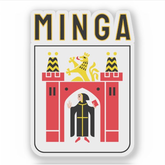 Minga coat of arms, Bavaria シール (正面)
