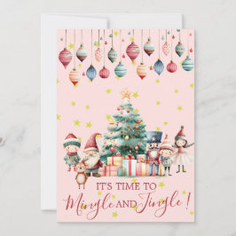 Mingle & Jingleクリスマスオーナメントパーティー 招待状