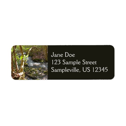 Mingus Creek at Smoky Mountains ラベル (正面)