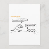 Mingus & Maggie >>レース ポストカード (正面)