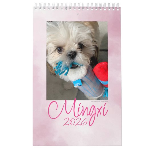 Mingxi Calendar 2026 カレンダー (カバー)