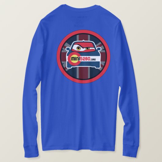 MINI5280ユニセックス長袖Tシャツ Tシャツ (デザイン裏面)