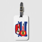 MINI5280目の荷物タグ ラゲッジタグ (正面縦)