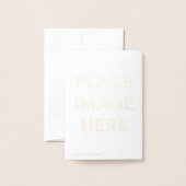 Mini（3.5x5インチ）フォイルカード 箔カード (裏面封筒付き)