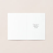 Mini (8.9 x 12.7 cm) Foil Card 箔カード (内部)