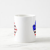 mini am shep name usa flag paw.png コーヒーマグカップ (中央)