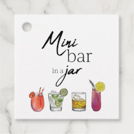 Mini Bar in a Jar Tags フェイバータグ