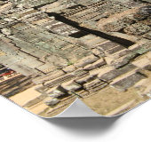 Mini Bayon ... Ta Prohm, Angkor Wat, Cambodia ポスター (角)