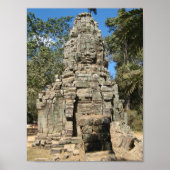 Mini Bayon ... Ta Prohm, Angkor Wat, Cambodia ポスター (正面)