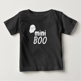 Mini BOO Halloween Cute Ghost Family Matching ベビーTシャツ