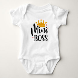 Mini Boss Baby Bodysuits ベビーボディスーツ