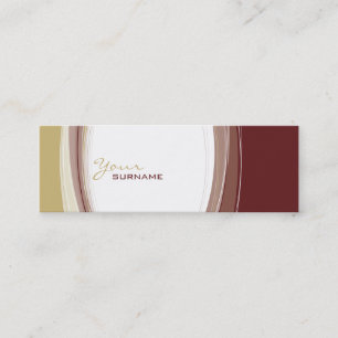 MINI BUSINESS CARD :：曲線10 スキニー名刺