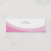 MINI BUSINESS CARD :：曲線5 スキニー名刺 (裏面)