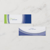 MINI BUSINESS CARD :：曲線6 スキニー名刺 (正面/裏面)