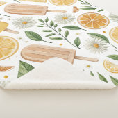 Mini Citrus Popsicle Sherpa Blanket – Small シェルパブランケット (3/4)