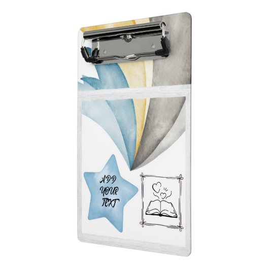 Mini Clipboard – Personalize Your Notes Anywhere ミニクリップボード (アングル2)