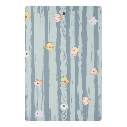 Mini Clipboard – Whimsy Faces ミニクリップボード (裏面)