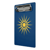 Mini clipboard with flag of Macedonia, Greece ミニクリップボード (アングル2)