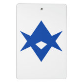 Mini clipboard with flag of Toyota City, Japan ミニクリップボード (裏面)