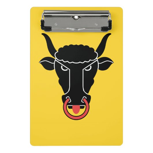 Mini clipboard with flag of Uri, Switzerland ミニクリップボード (正面)