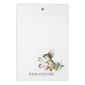 Mini Clipboard Women with Roses-Wreath ミニクリップボード (裏面)