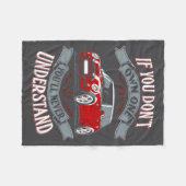 Mini Cooper Mini Cooper You Dont Own One Mi  フリースブランケット (正面(横))