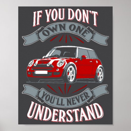 Mini Cooper Mini Cooper You Dont Own One Mi  ポスター (正面)