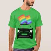 MINI Cooper Pride Version 1 funny Tシャツ (正面)