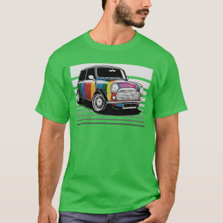 MINI Cooper Pride Version 2 おもしろデザイン Tシャツ